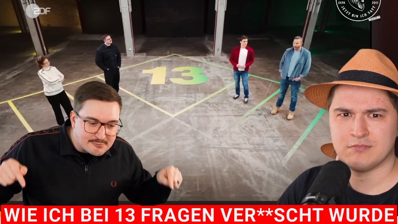 Wie ich bei 13 Fragen Ver**scht wurde... #reaction  @Vincent
