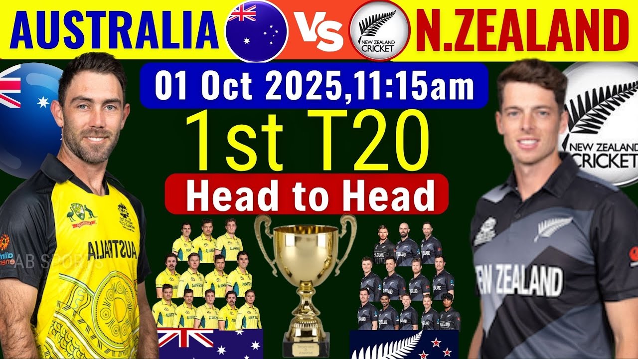 Австралия против Новой Зеландии, 1-й матч T20, игра 11 | Aus vs NZ, 1-й матч T20, игра 11 | Aus v...