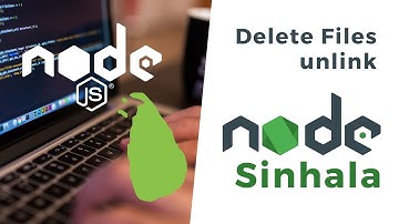 NodeJS Sinhala - Delete Files (fs)