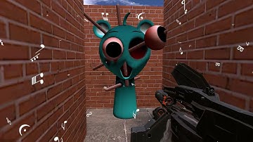 Hunting sprunki monsters in a maze  👁️🎮 #Sprunki #game #gmod #character  #Simon #evolution