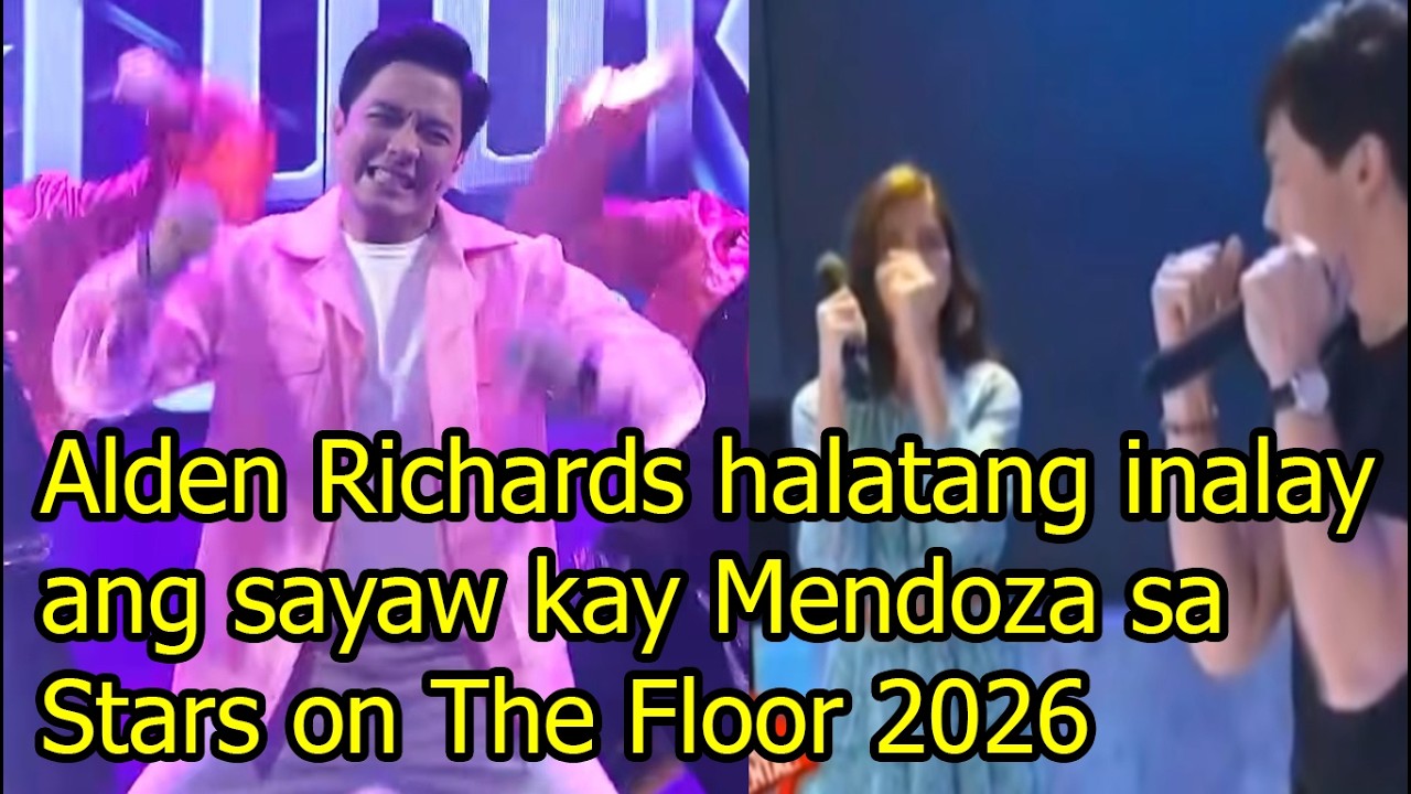 Alden Richards halatang inalay ang sayaw kay Maine Mendoza sa Stars on The Floor 2026