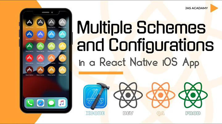 Multiple Schemes and Configurations in a React Native iOS App | React Native | BETA,DEV,STAGING