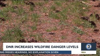 DNR warns of increased wildfire risk