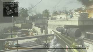 MY FIRST TRICKSHOT ON COD 4 REMASTERED