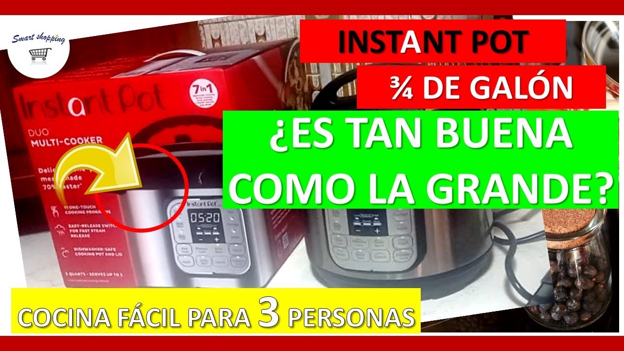 CÓMO USAR LA OLLA INSTANT POT POR PRIMERA VEZ! (OLLA ELECTRICA DE PRESIÓN  INSTANT POT! 