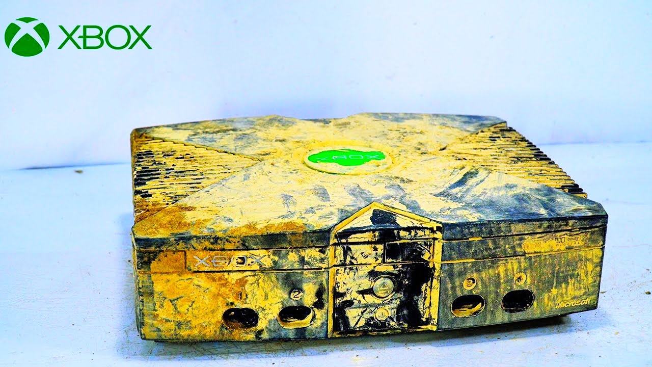 Restoration very old broken XBOX - Retro Console Restore & Repair