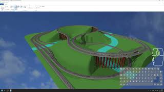 AnyRail 7 tutorial: Setting heights for a track plan