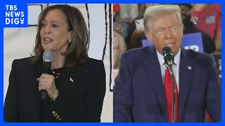 アメリカ大統領選、まもなく開票　爆破予告も　両陣営の集会会場から最新情報｜TBS NEWS DIG