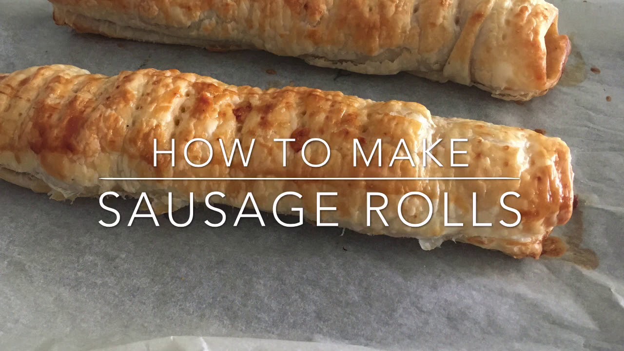 How to make sausage rolls YouTube