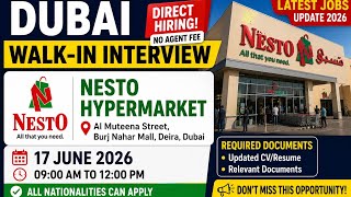 Dubai Jobs 2026 | Latest UAE Jobs & Walk-in Interviews | Apply Now for Gulf Jobs #dubaijobs