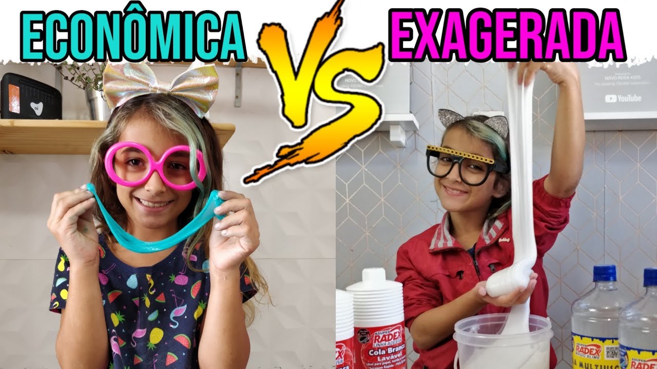 TIPOS DE CRIANÇAS FAZENDO SLIME #8 GENEROSA VS ESQUISITA