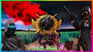 PUBG MOBILE LIVE | #15 RANKED PLAYER ASIA SERVER | TEAM HYDRA OFFICIAL