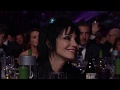 Miley Cyrus Inducts Joan Jett &amp; the Blackhearts | 2015 Rock &amp; Roll Hall of Fame Induction
