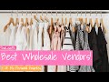 Best Wholesale Vendors-5 Of My Favorites