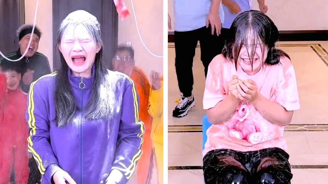 Family Games | Caught Off Guard! Unlucky Blind Box Challenge!#Funnyfamily #Partygames