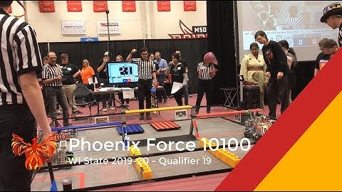 2019-20 FTC Wisconsin State - Phoenix Force 10100 - FIRST Tech Challenge - Qualifier 19