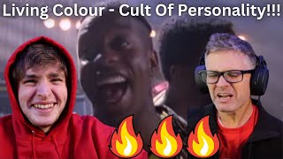 My Dad And I React To Living Colour - Cult Of Personality!!!