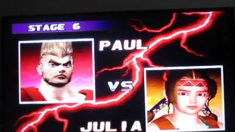 Tekken 3(PlayStation)-Paul Phoenix Playthrough