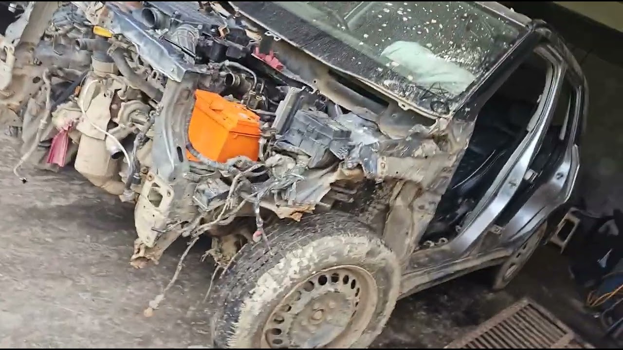 Brezza 2020 model accident 😐