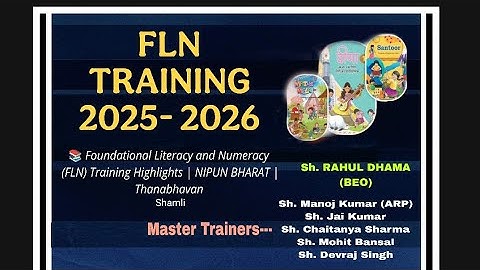 Highlights | Empowering Education | FLN Training | NIPUN BHARAT | Thanabhavan