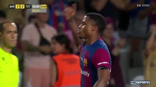 Gol de Fati | Barcelona 3-2 Tottenham | Joan Gamper