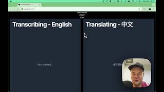 Realtime transcription and translation with @Speechmatics