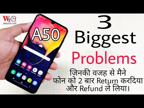 3 Biggest Problems in Samsung Galaxy A50 - I can't accept.Should you buy ? Camera Quality ? WepClick
