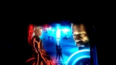 Tron Pinball (encom) edition backbox animation kit