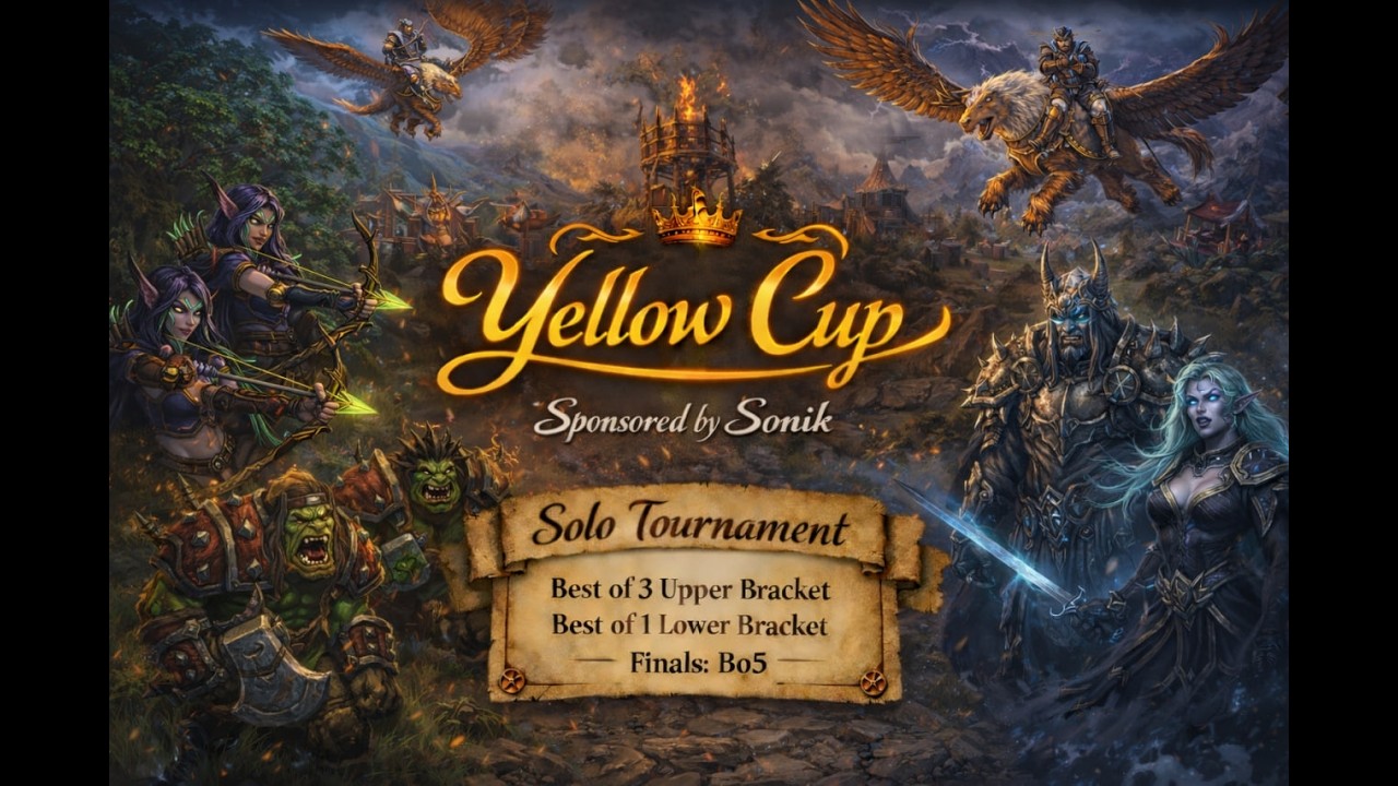 🏆YELLOW CUP №3 ( Leshka, ProsT, Klotervan, FudesFoDDeR)