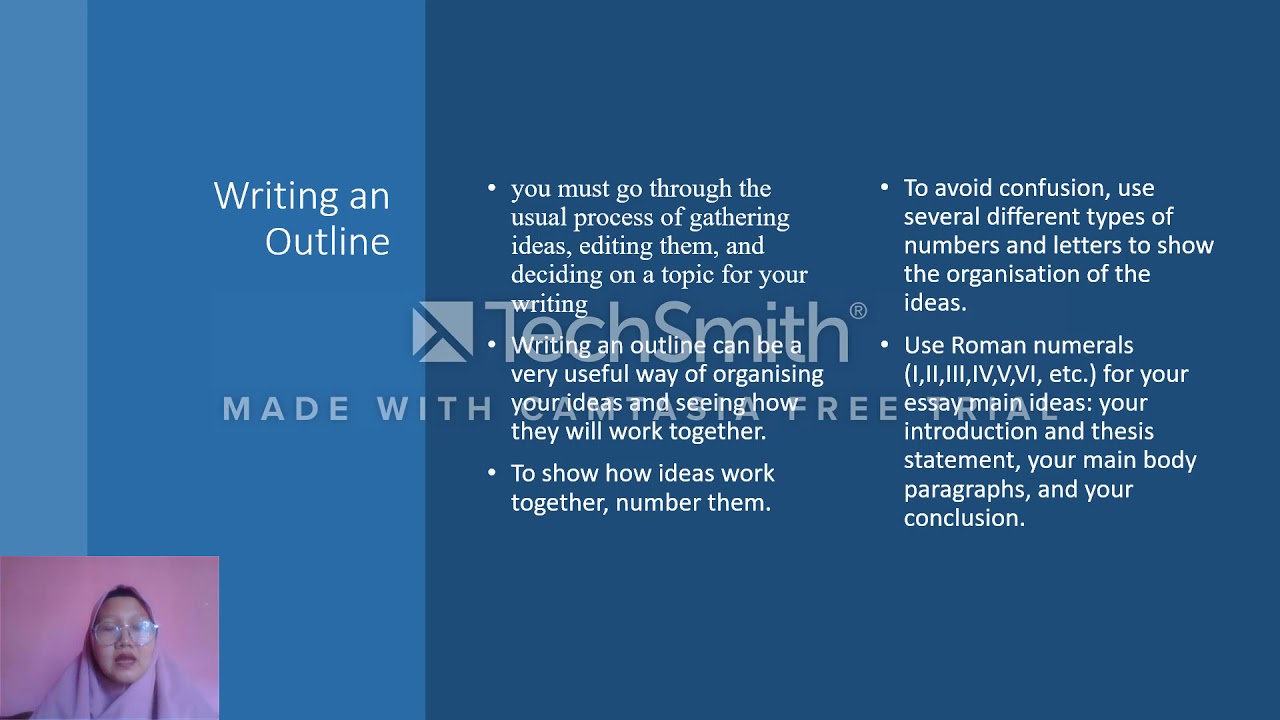 outlining essay slideshare