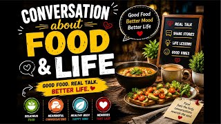 Food & Life Conversations ☕❤️ Real Talks Over Good Food!