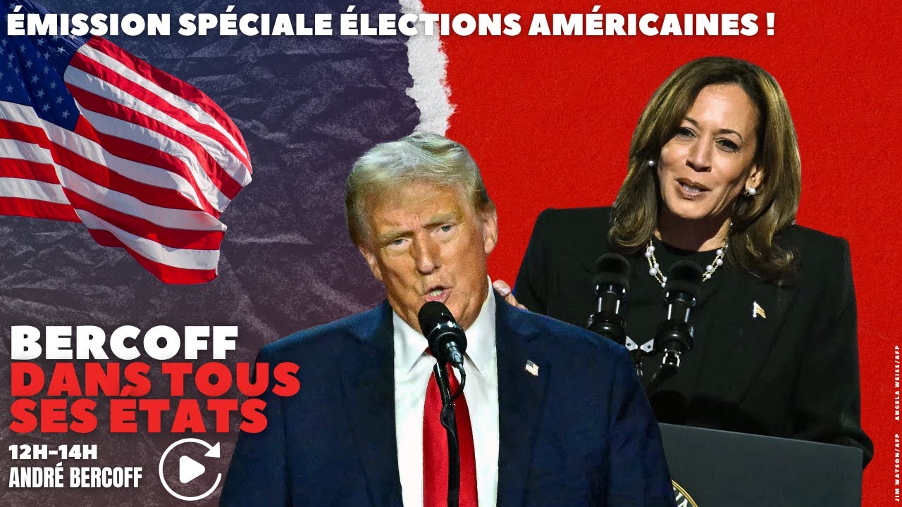 André Bercoff vous embarque dans une émission spéciale élections américaines !
