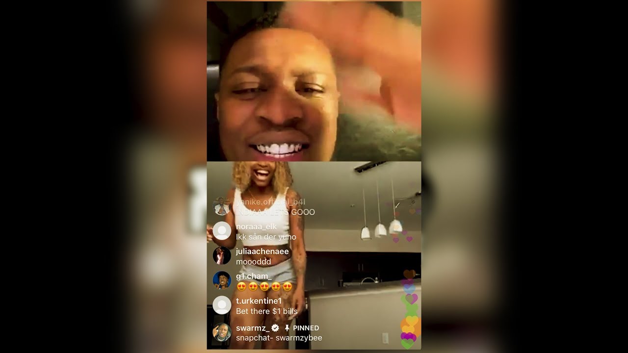 Swarmz IG Live With American Exotic Dancer COVID-19 Isolation | Pie Radio