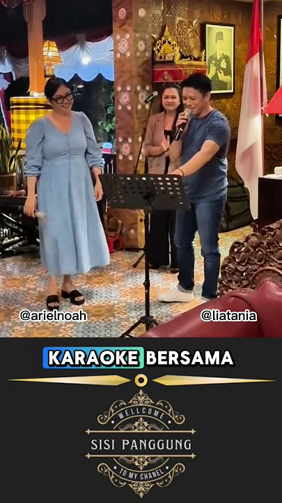 KARAOKE MOMENT IN BALI #arielnoah #noah #shorts