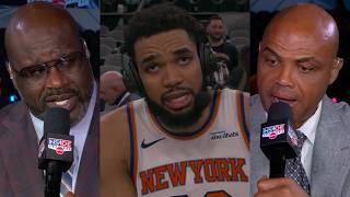 Karlanthony Towns Talks Game 1 Win Vs Spurs With Inside The Nba