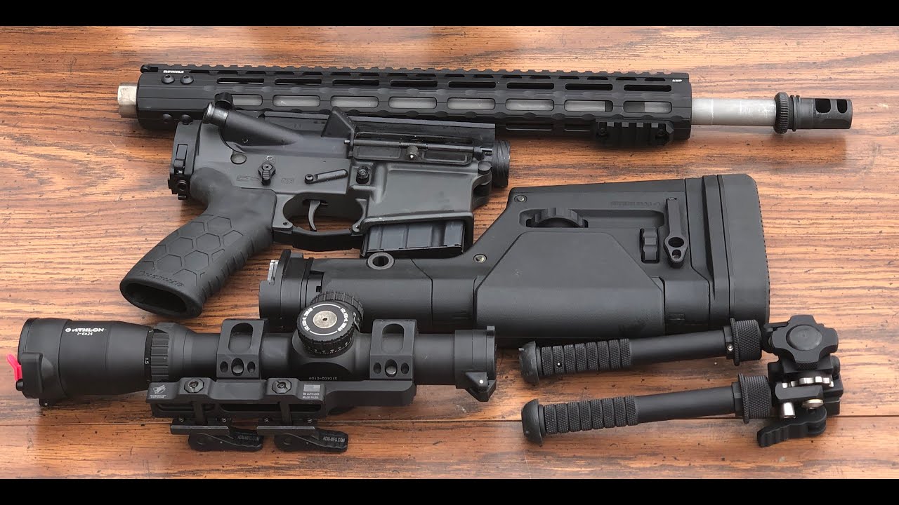 Rellim Arms AMP SBR kit with 22 Nosler takedown system