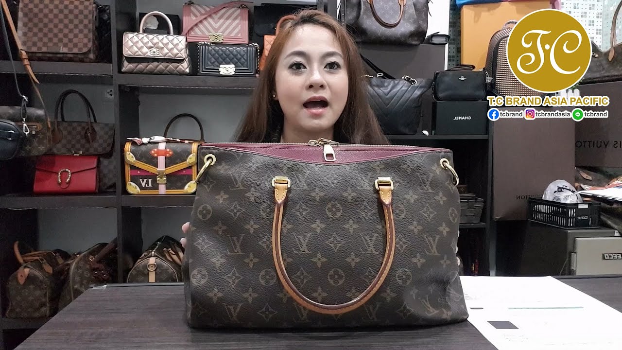 ???? รีวิวกระเป๋า (Bag Review) - LV Pallas MM (Monogram) DC13 - YouTube