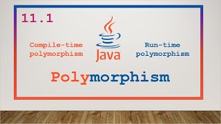 11.1 Polymorphism in Java (Concept) Urdu/Hindi