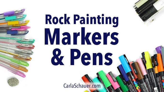 How to Paint Rocks with Dollar Store Supplies 