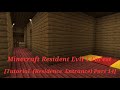 Minecraft Resident Evil 1 Forest Tutorial Residence Entrance Part 14