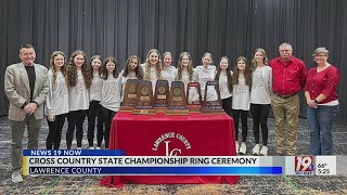 Cross Country State Champions Ring Ceremony | Feb. 18, 2026 | News 19 at 5:00