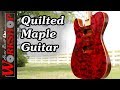 Dyeing a Quilted Maple Guitar