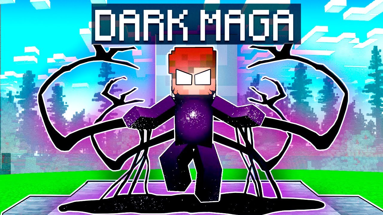 Me Convertí en DARK MAGA en Minecraft 😭