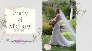 A Love Story Unveiled: Carly &amp; Michael&#39;s Enchanting Wedding at Villa San Crispolto 26.07.2023 💕