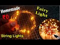 How To Make Led Fairy Lights At Home Homemade Led String Lights From Old Led Bulbs How To Make Led Fairy Lights At Home Homemade Led String Lights From Old Led Bulbs