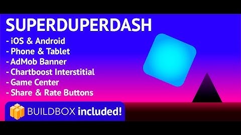 SuperDuperDash iOS & Android buildbox template - sellmyapp.com