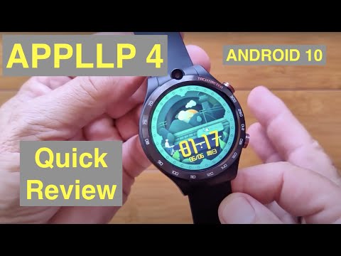 LOKMAT APPLLP 4 Android 10 MT6762 Dual Cameras 4GB/128GB 4G Bluetooth 5 Smartwatch: Quick Overview