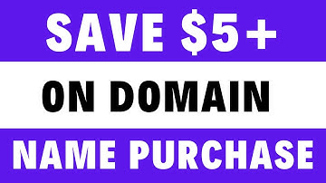 How I SAVED $5+ on Domain Name Purchase? Can You Save Some Money?