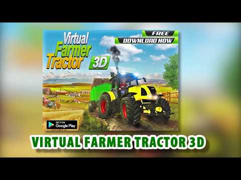 Virtual Farmer Tractor: Modern Farm Animals Game
