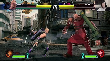 MvC Infinite Open Lobby Challenge pt9 - vs. Ultron/Hawkeye